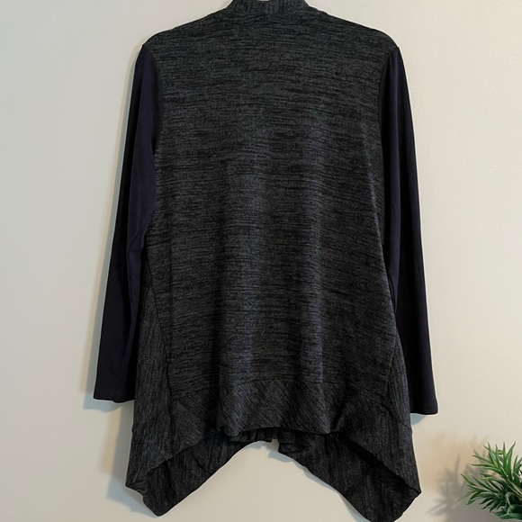 LOGO by Lori Goldstein | Med | Sharkbite Hemline JACKET - Picture 6 of 11